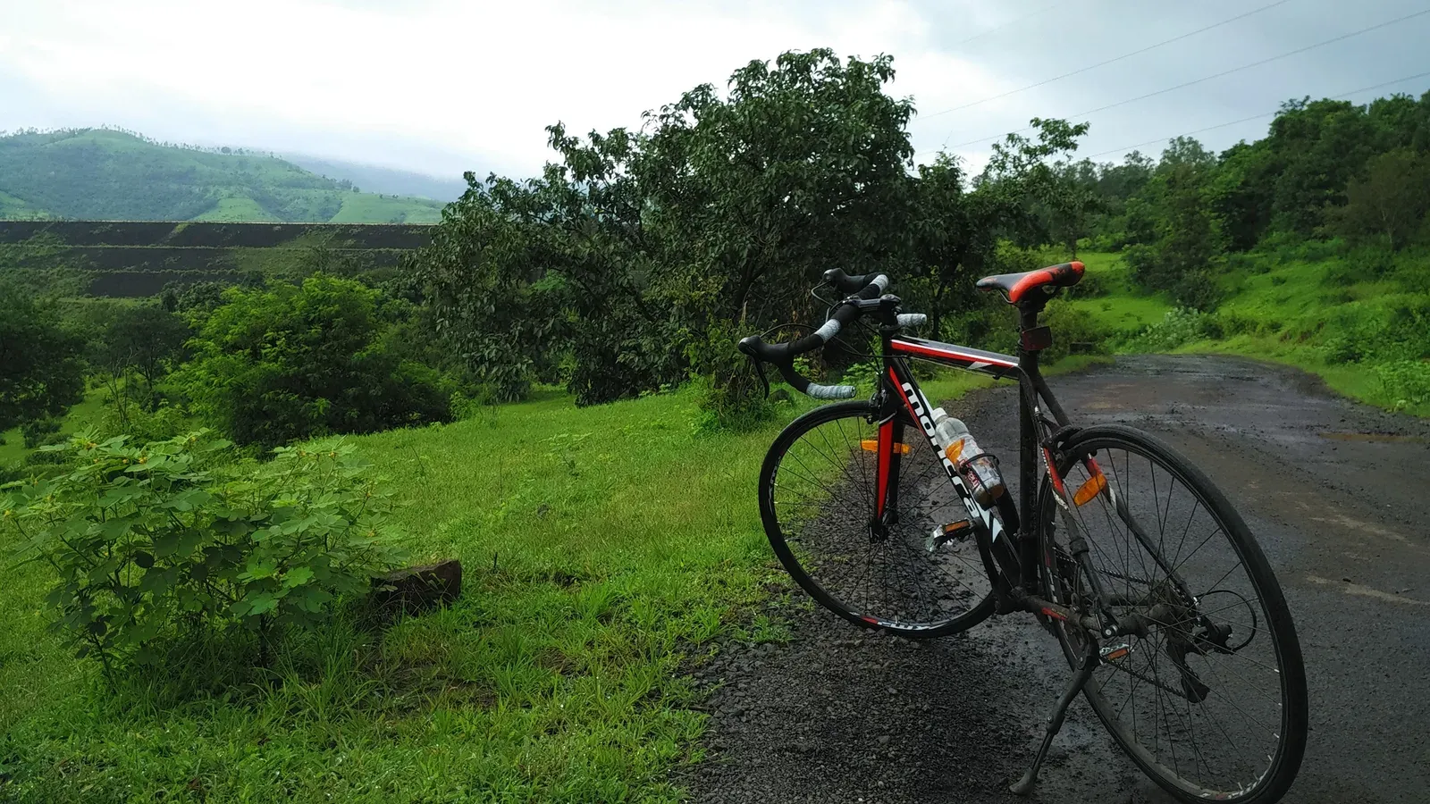 an early morning ride